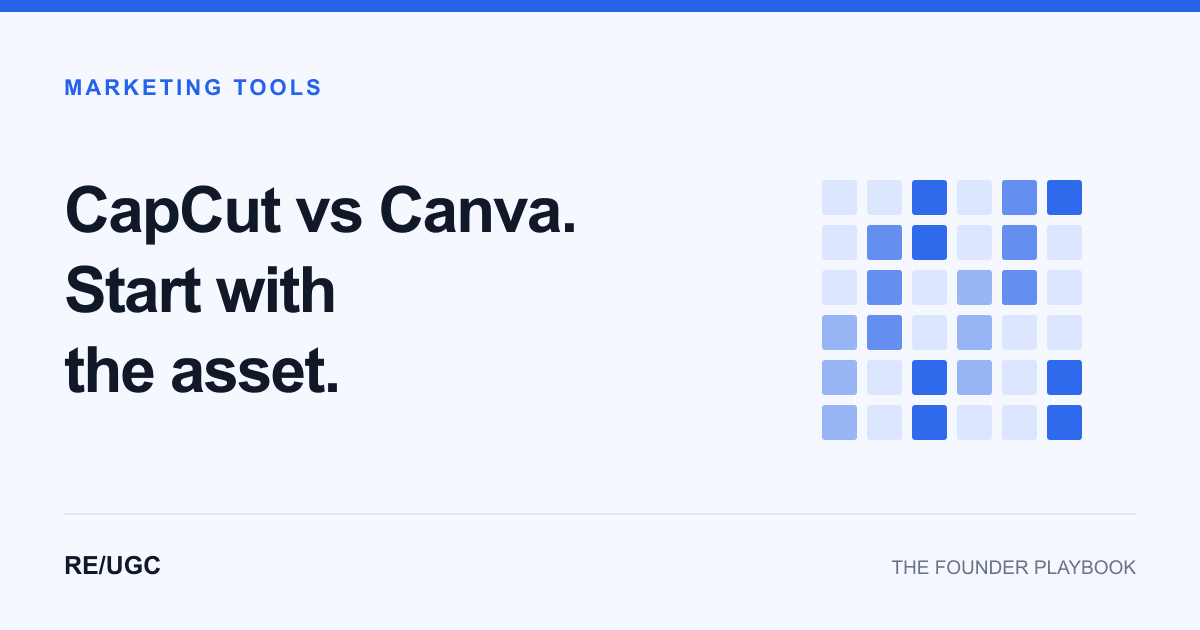 Cover art for CapCut vs Canva for App Marketing: Choose by the Asset You Need