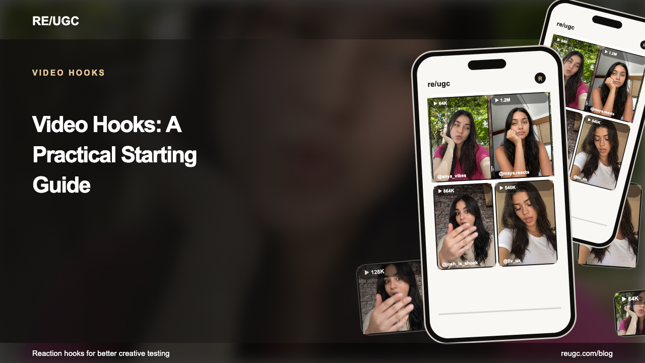 UGC visual for Video Hooks: A Practical Starting Guide